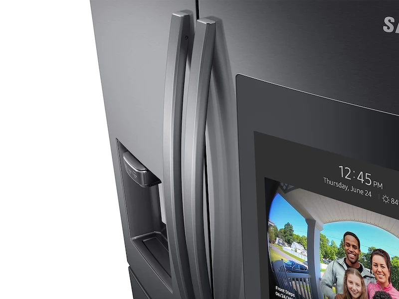 22 cu. ft. 4-Door French Door, Counter Depth Refrigerator with 21.5” Touch Screen Family Hub RF22R7551SGAA