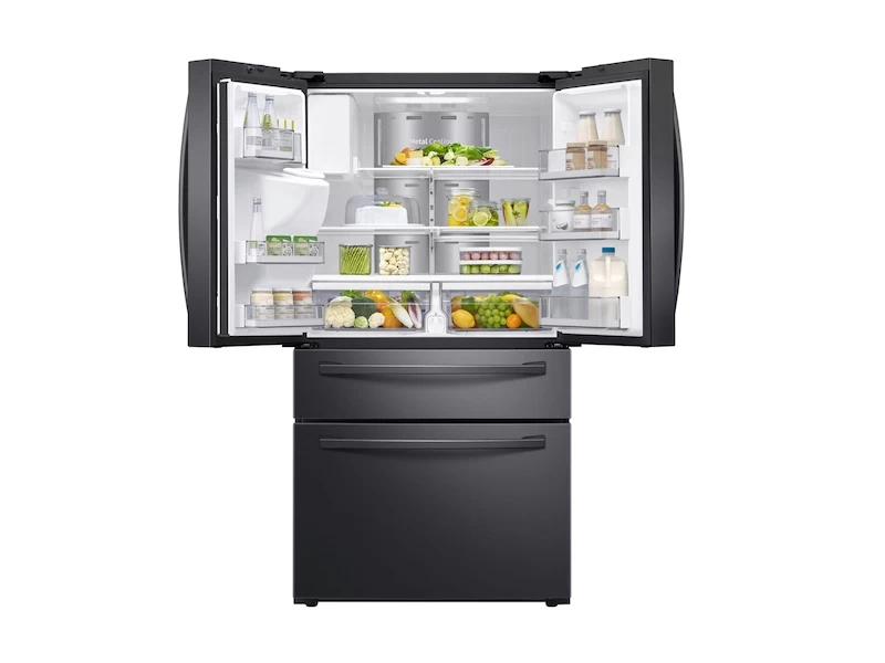 22 cu. ft. 4-Door French Door, Counter Depth Refrigerator with 21.5” Touch Screen Family Hub RF22R7551SGAA