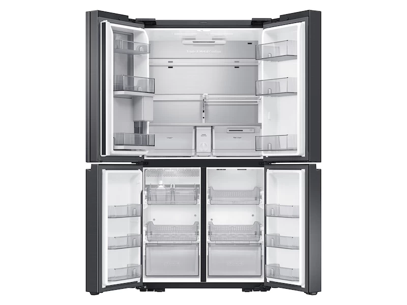 23 cu. ft. Smart Counter Depth 4-Door Flex Refrigerator with Beverage Center and Dual Ice Maker RF23A9671SGAA