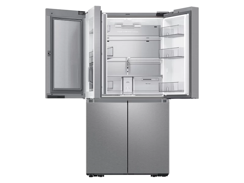 23 cu. ft. Smart Counter Depth 4-Door Flex Refrigerator with Beverage Center and Dual Ice Maker RF23A9671SRAA