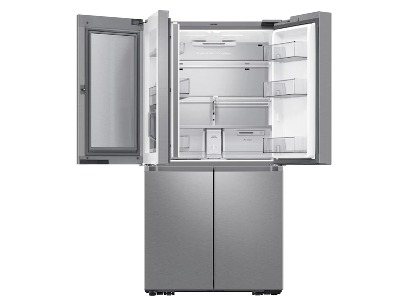 23 cu. ft. Smart Counter Depth 4-Door Flex refrigerator with Family Hub™ and Beverage Center RF23A9771SRAA