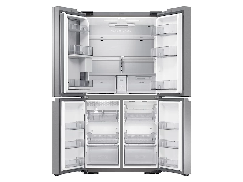 23 cu. ft. Smart Counter Depth 4-Door Flex refrigerator with Family Hub™ and Beverage Center RF23A9771SRAA