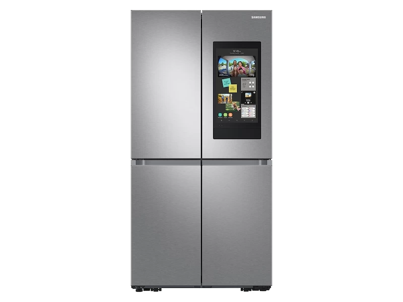 23 cu. ft. Smart Counter Depth 4-Door Flex refrigerator with Family Hub™ and Beverage Center RF23A9771SRAA