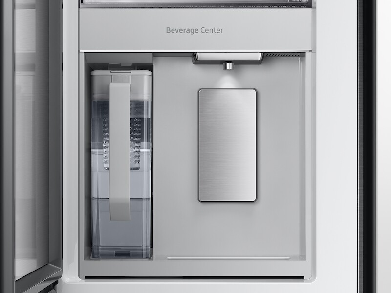 Bespoke 4-Door French Door Refrigerator (23 cu. ft.) with Customizable Door Panel Colors and Beverage Center RF23BB8600APAA