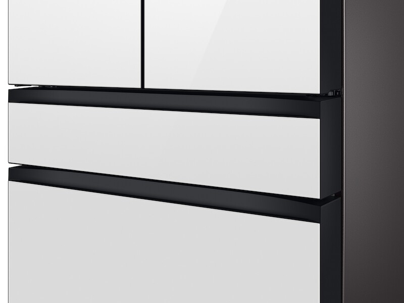 Bespoke 4-Door French Door Refrigerator (23 cu. ft.) with Customizable Door Panel Colors and Beverage Center RF23BB8600APAA