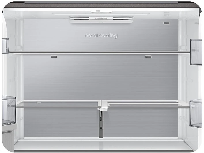 Retains cold air in the fridge