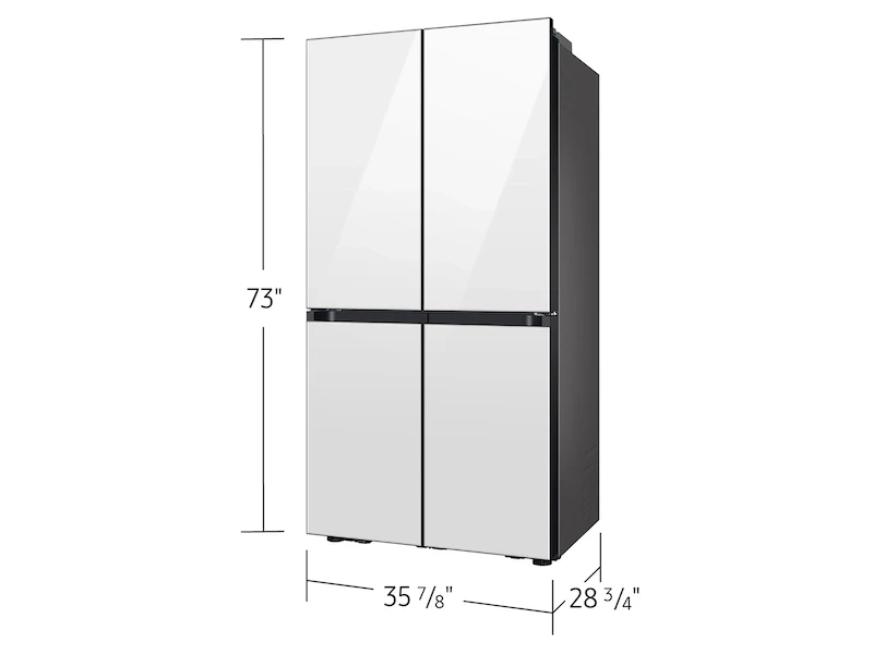 23 cf BESPOKE 4-Door Beverage Center Customer Panel Ready, Counter Depth RF23DB9600APAA