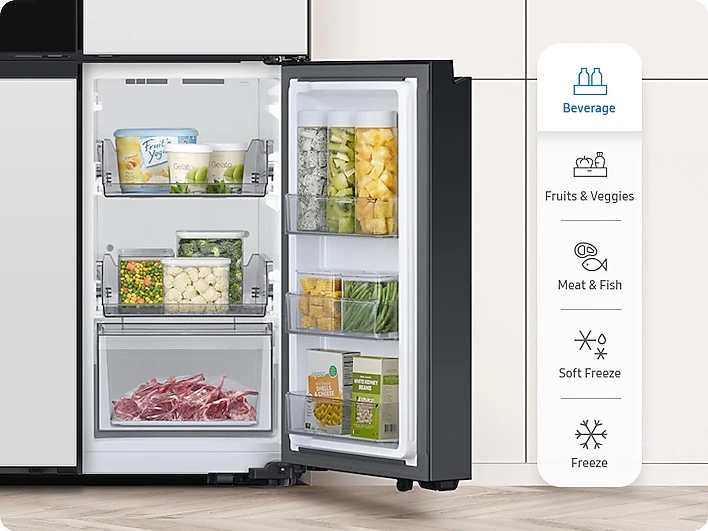 Fridge or freezer, the choice is yours.