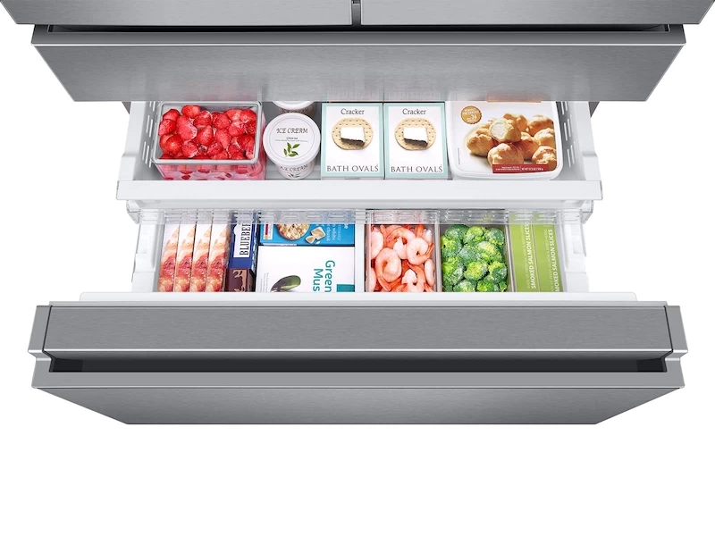 23 cu. ft. Counter Depth 4-Door French Door Refrigerator RF23M8070SRAA
