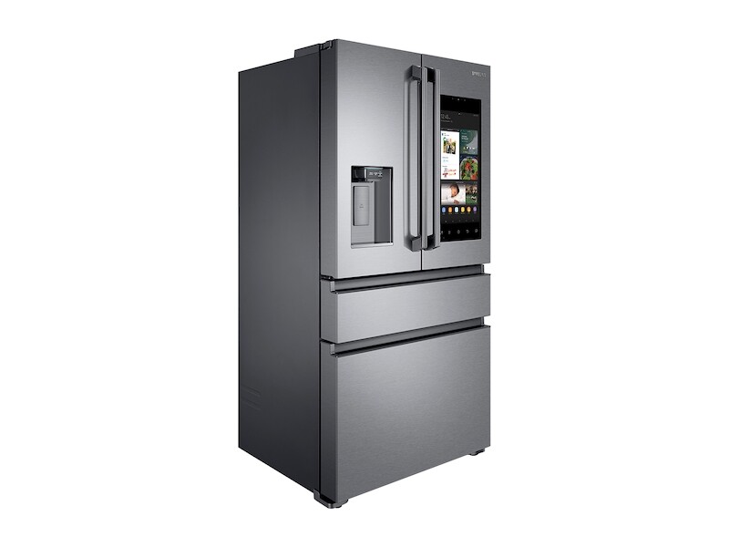 22 cu. ft. Family Hub™ Counter Depth 4-Door French Door Refrigerator in Stainless Steel RF23M8590SG