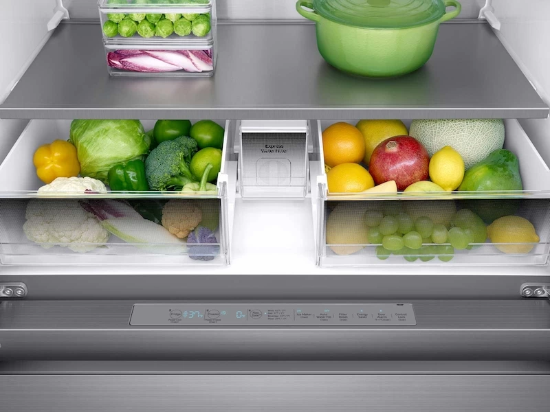 23 cu. ft. Counter Depth 4-Door French Door Freestanding Chef Collection Refrigerator RF23M8960S4AA