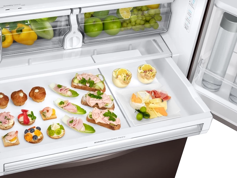 23 cu. ft. 3-Door French Door, Counter Depth Refrigerator with CoolSelect Pantry view 5