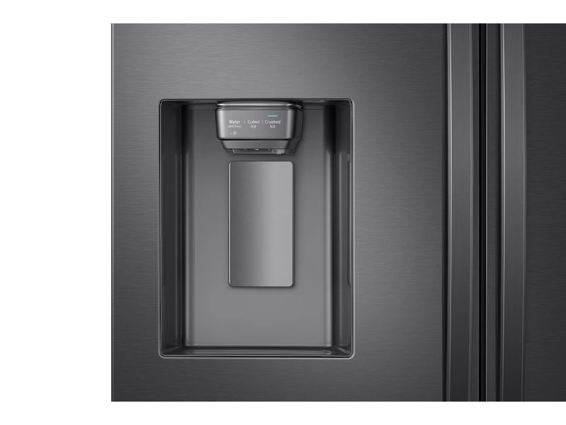 23 cu. ft. 3-Door French Door, Counter Depth Refrigerator with CoolSelect Pantry™ in Black Stainless Steel RF23R6201SGAA