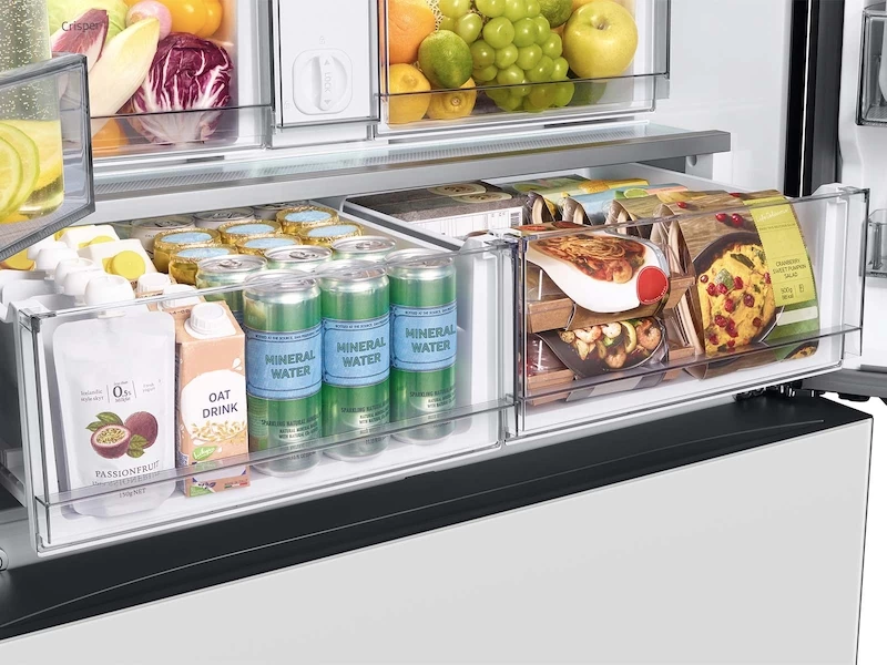 Bespoke 3-Door French Door Refrigerator (24 cu. ft.) with AutoFill Water Pitcher RF24BB620012AA