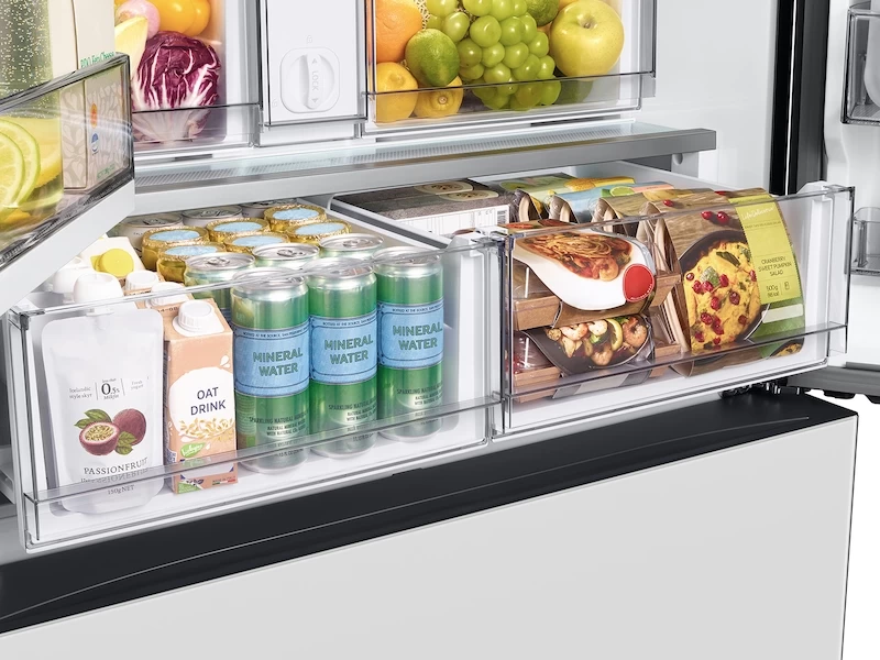Bespoke 3-Door French Door Refrigerator (24 cu. ft.) with Beverage Center RF24BB660012AA