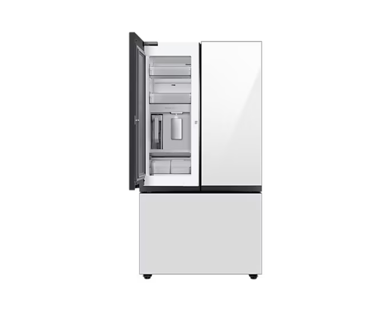 24 cf Smart BESPOKE 3-Door French-Door REF Beverage Center Panel-Ready RF24BB6600APAA