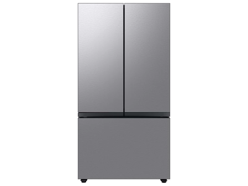 Bespoke 3-Door French Door Refrigerator (24 cu. ft.) with Beverage Center™ in Sunrise Yellow Glass BNDL1650309518422