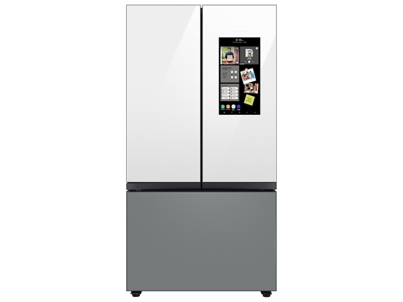 Bespoke 3-Door French Door Refrigerator (24 cu. ft.) – with Family Hub Panel RF24BB6900ACAA