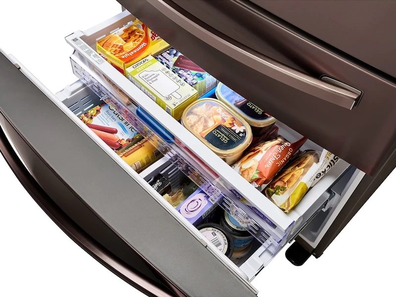 23 cu. ft. Counter Depth 4-Door French Door Refrigerator with FlexZone Drawer RF24R7201DTAA