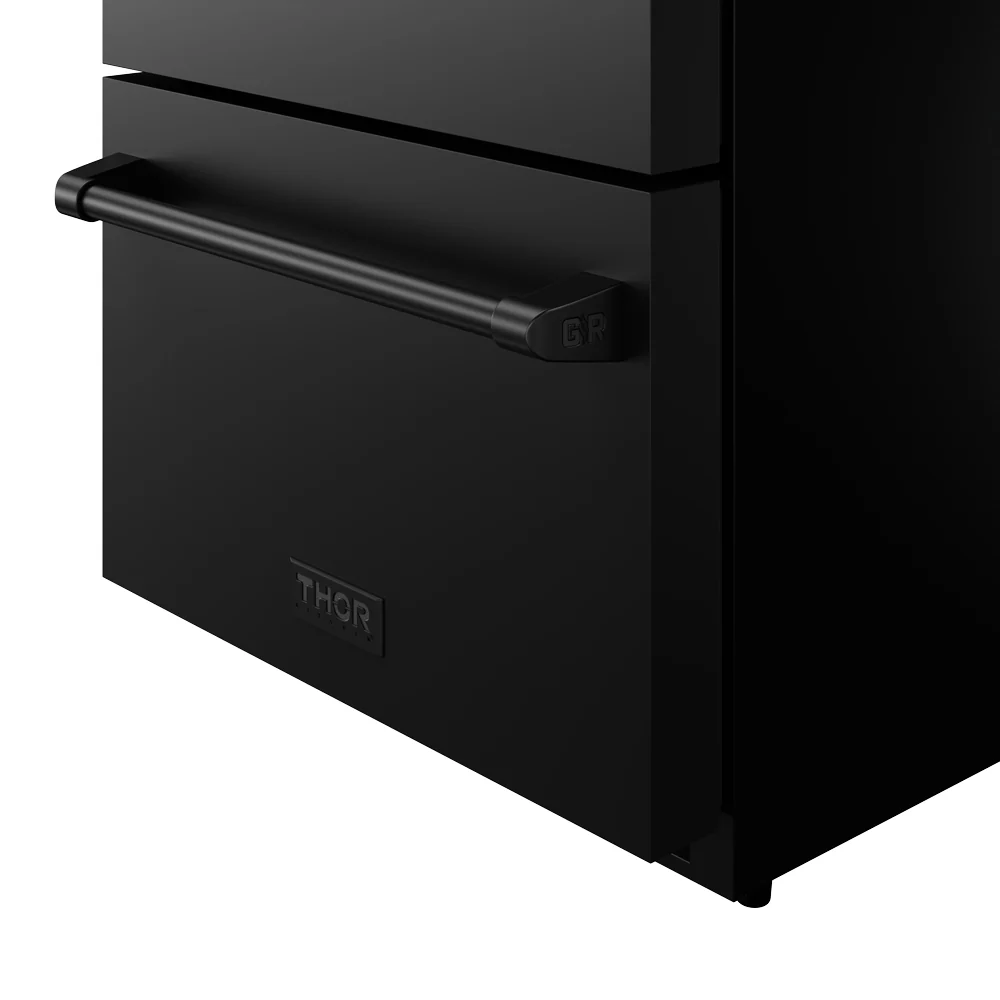 24 Inch Undercounter Built-in Or Freestanding Drawer Refrigerator Black Gordon Ramsay Series RF24UB