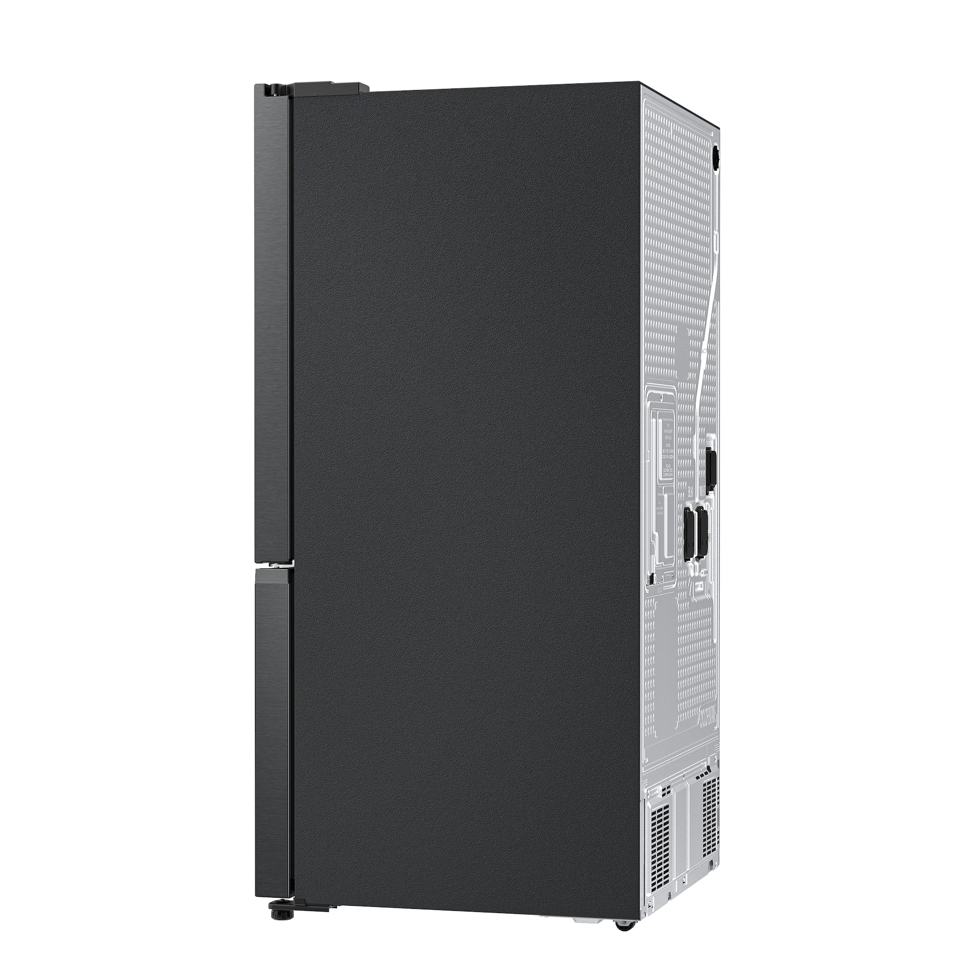 Bespoke AI 3-Door French Door Auto Ice Maker | All-Around Cooling 25 cu. ft. RF25C5A01SRAA