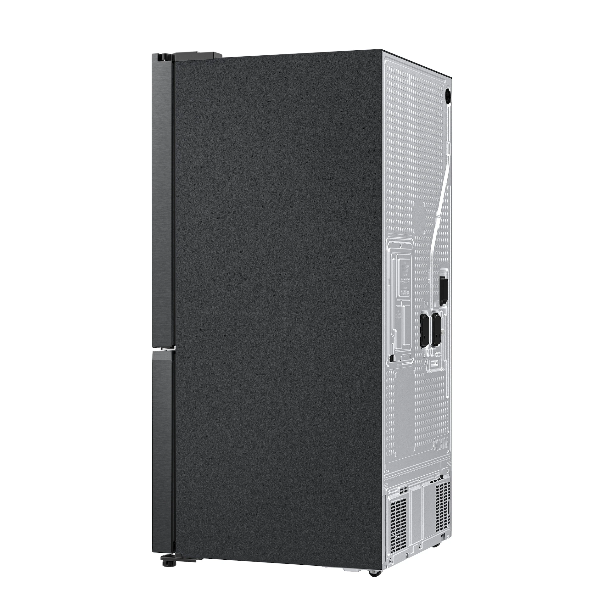 Bespoke AI 3-Door French Door Auto Ice Maker | All-Around Cooling 25 cu. ft. RF25C5A01SRAA