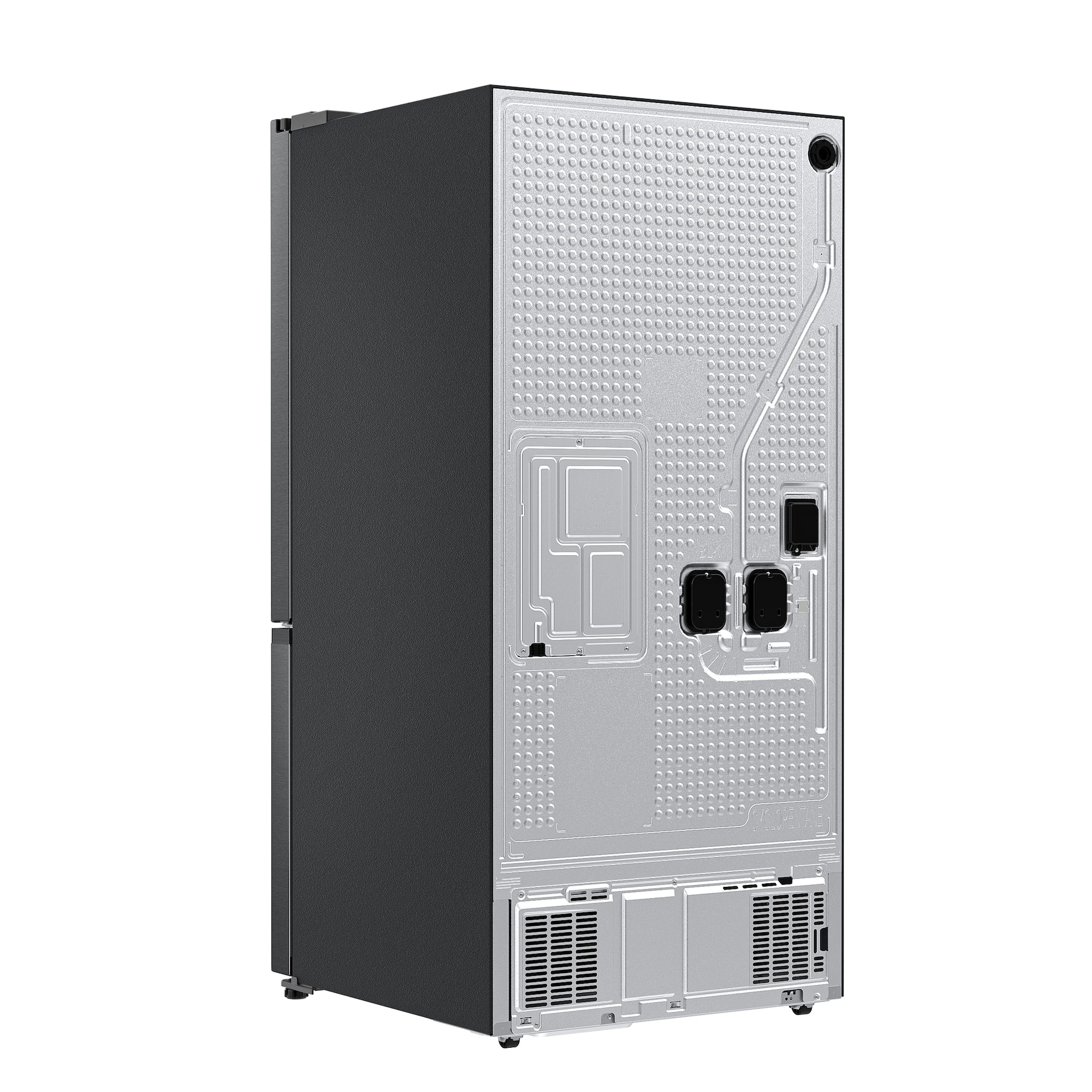 Bespoke AI 3-Door French Door Auto Ice Maker | All-Around Cooling 25 cu. ft. RF25C5A01SRAA