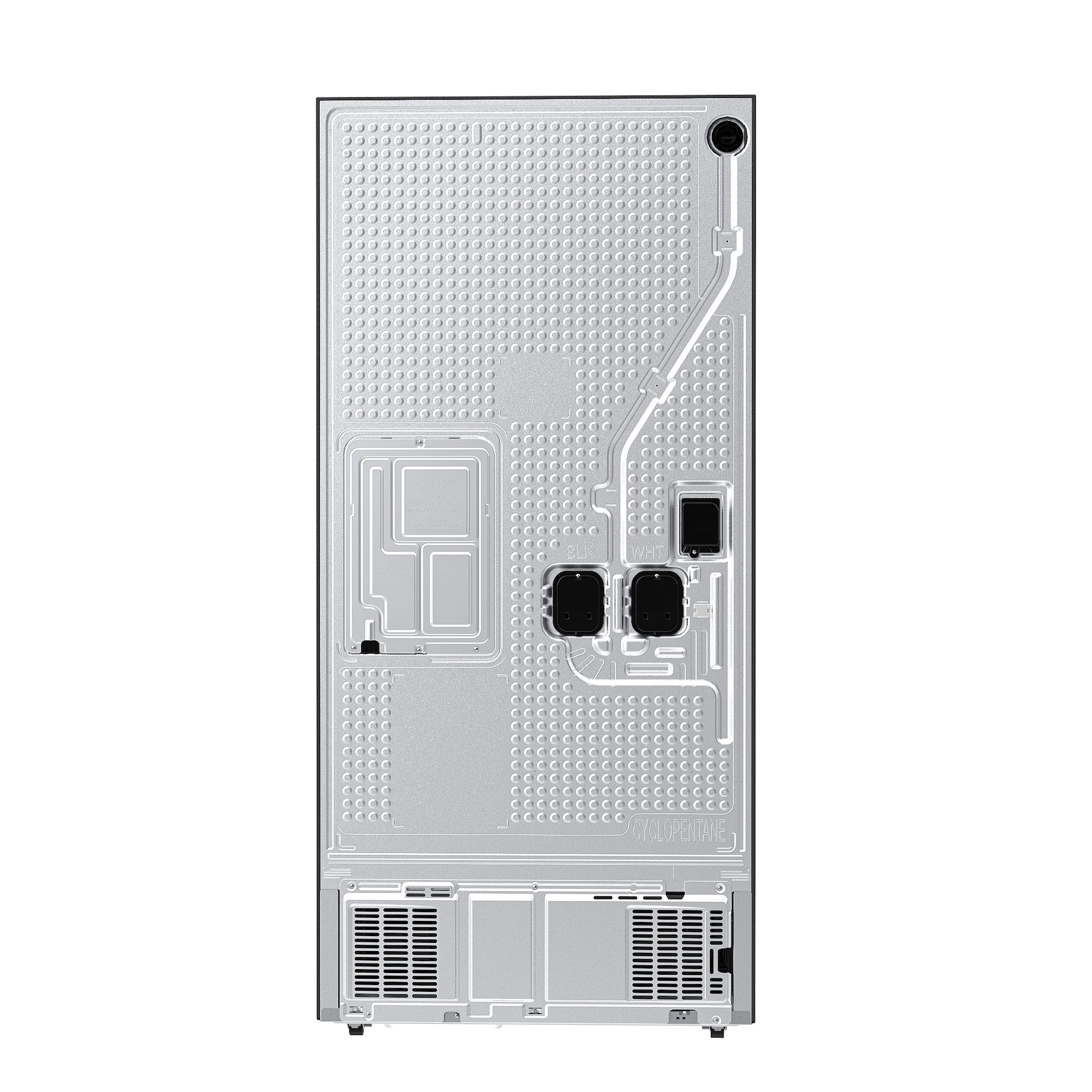 Bespoke AI 3-Door French Door Auto Ice Maker | All-Around Cooling 25 cu. ft. RF25C5A01SRAA