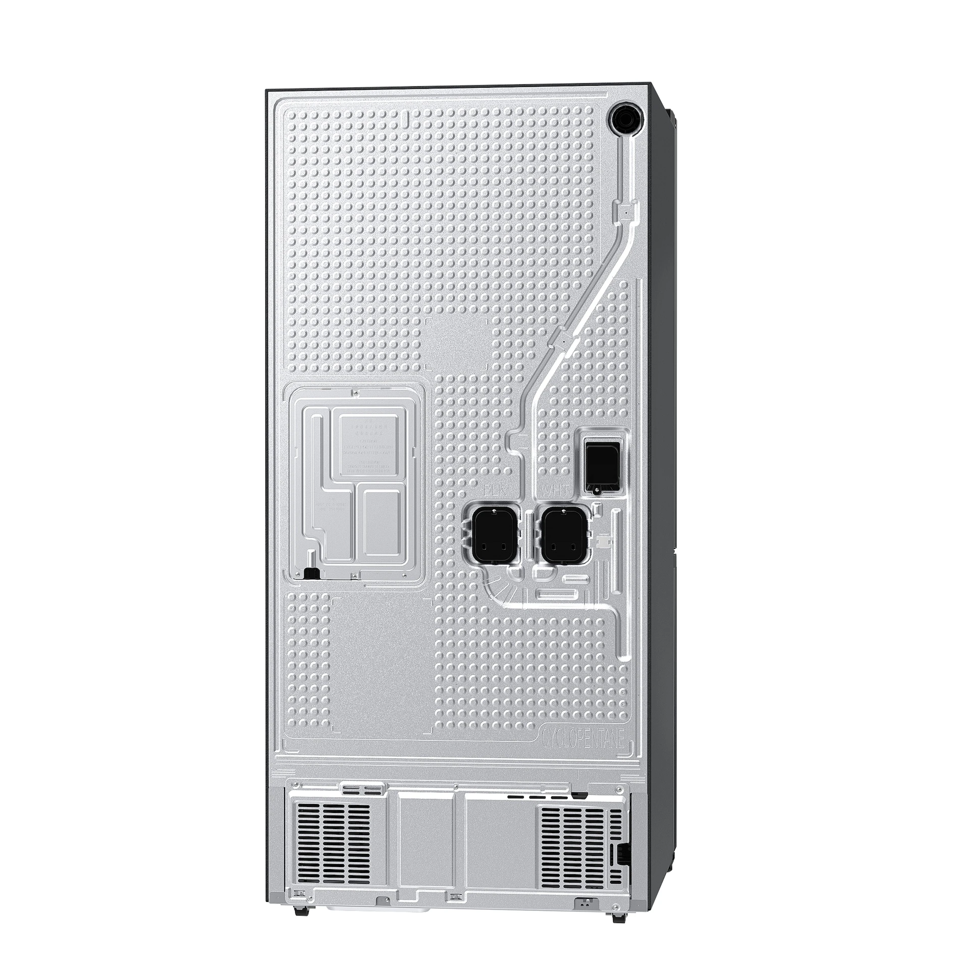 Bespoke AI 3-Door French Door Auto Ice Maker | All-Around Cooling 25 cu. ft. RF25C5A01SRAA