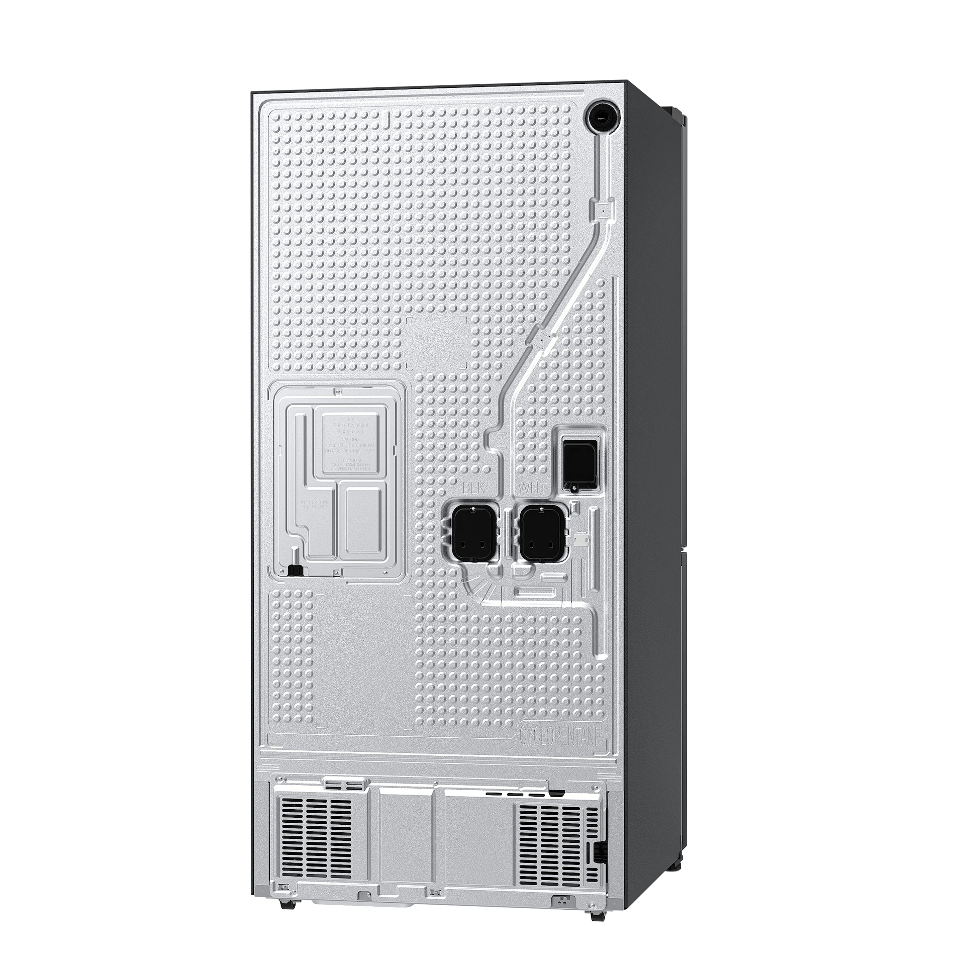 Bespoke AI 3-Door French Door Auto Ice Maker | All-Around Cooling 25 cu. ft. RF25C5A01SRAA