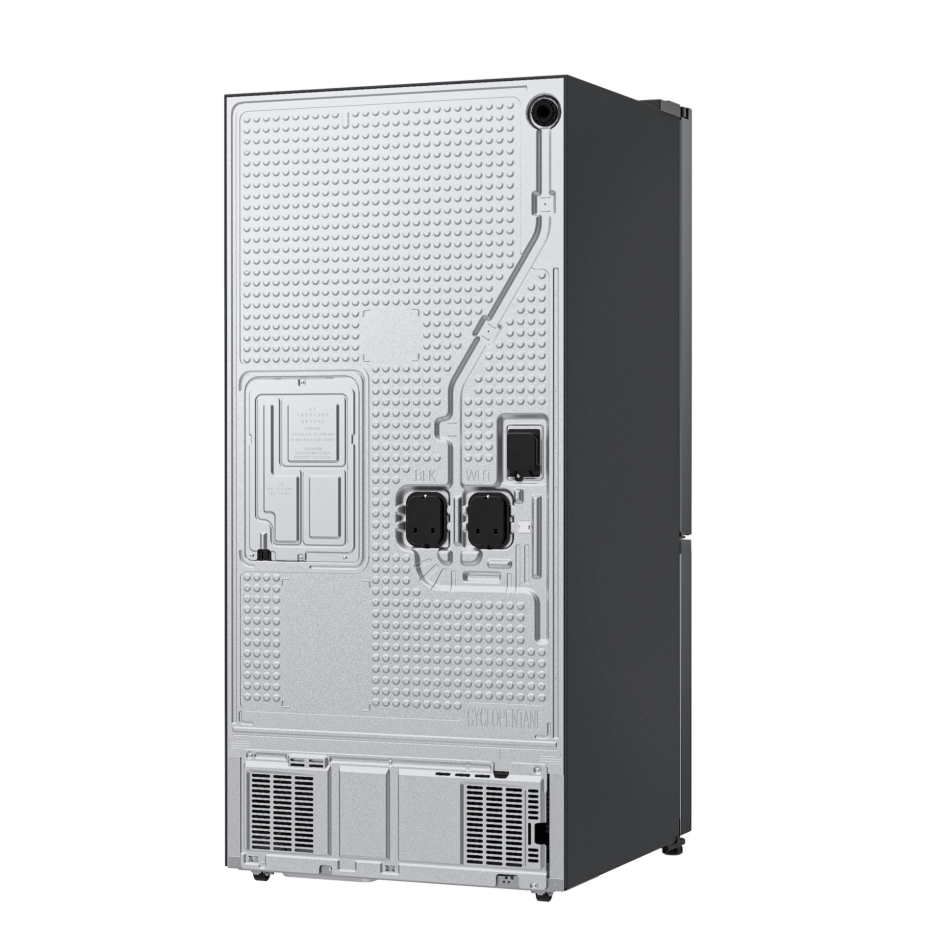 Bespoke AI 3-Door French Door Auto Ice Maker | All-Around Cooling 25 cu. ft. RF25C5A01SRAA