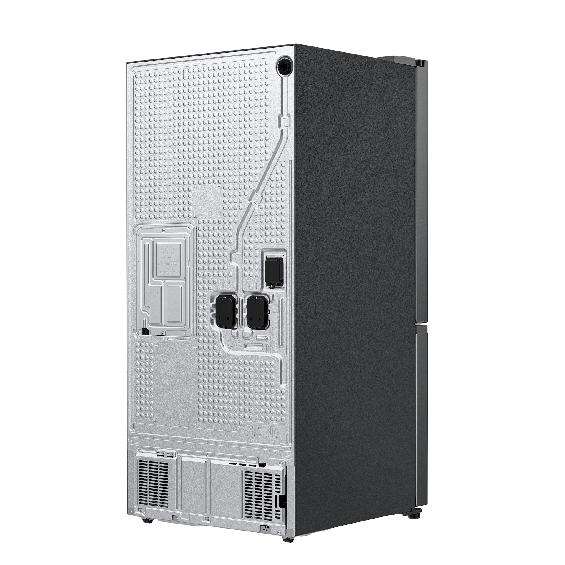 Bespoke AI 3-Door French Door Auto Ice Maker | All-Around Cooling 25 cu. ft. RF25C5A01SRAA
