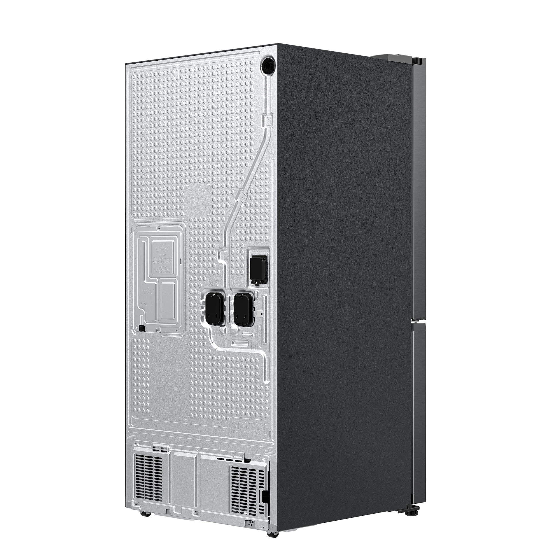 Bespoke AI 3-Door French Door Auto Ice Maker | All-Around Cooling 25 cu. ft. RF25C5A01SRAA