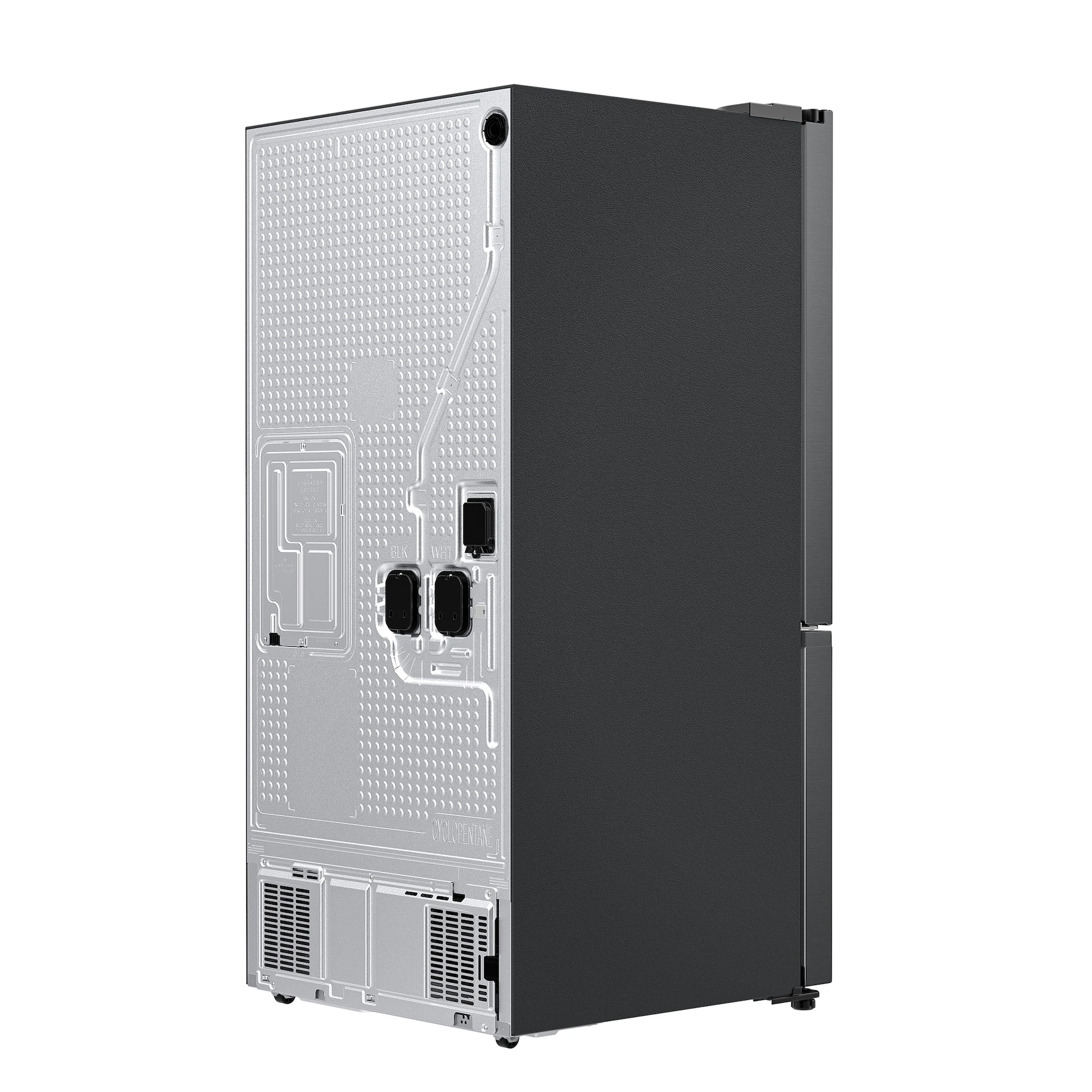 Bespoke AI 3-Door French Door Auto Ice Maker | All-Around Cooling 25 cu. ft. RF25C5A01SRAA