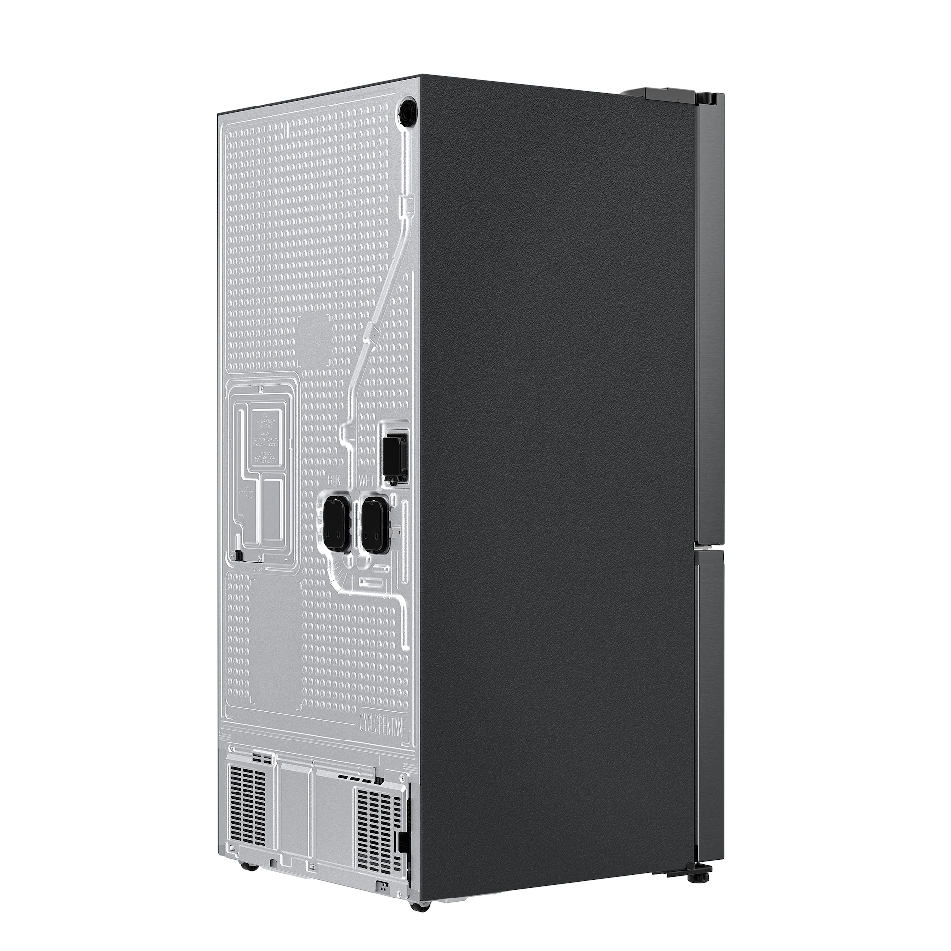 Bespoke AI 3-Door French Door Auto Ice Maker | All-Around Cooling 25 cu. ft. RF25C5A01SRAA