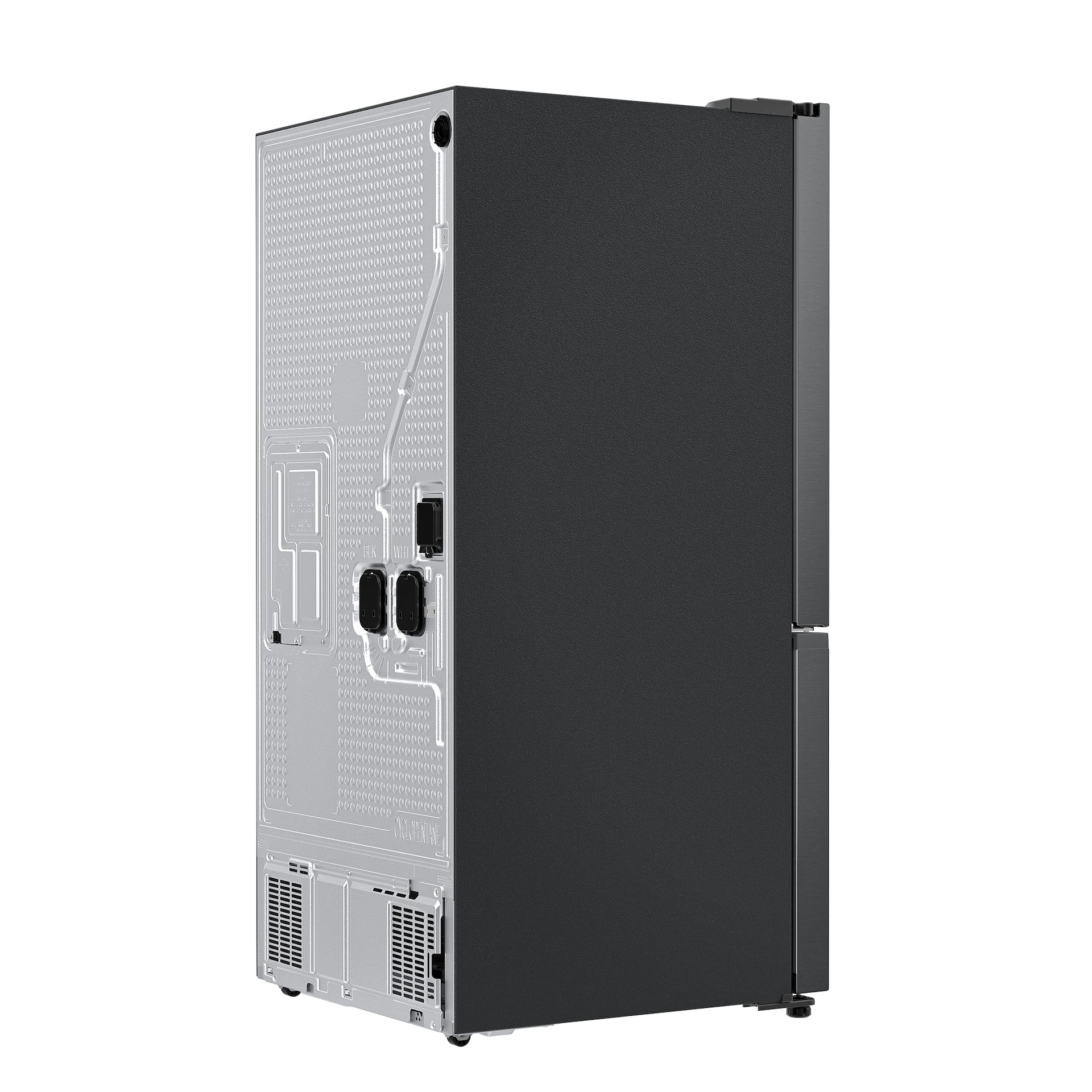 Bespoke AI 3-Door French Door Auto Ice Maker | All-Around Cooling 25 cu. ft. RF25C5A01SRAA