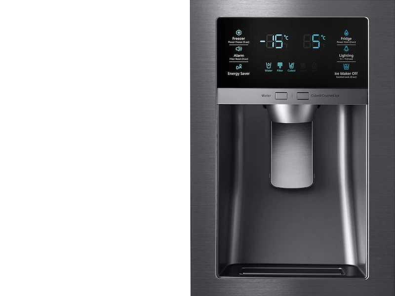 25 cu. ft. Large Capacity 4-Door French Door Refrigerator with External Water & Ice Dispenser RF25HMIDBSGAA