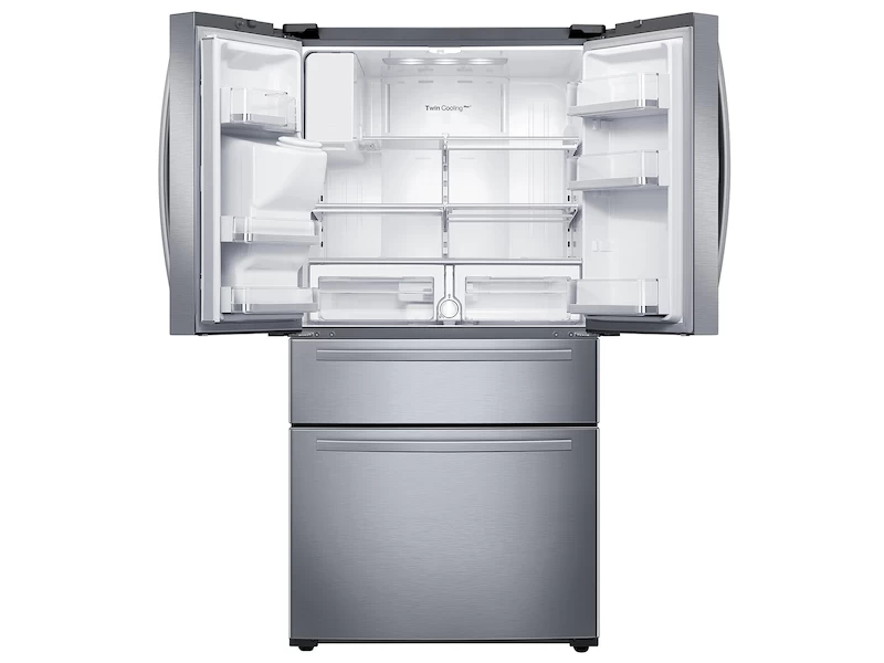 25 cu. ft. Large Capacity 4-Door French Door Refrigerator with External Water & Ice Dispenser RF25HMIDBSRAA