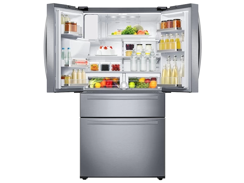 25 cu. ft. Large Capacity 4-Door French Door Refrigerator with External Water & Ice Dispenser RF25HMIDBSRAA