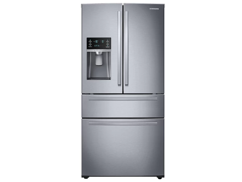 25 cu. ft. Large Capacity 4-Door French Door Refrigerator with External Water & Ice Dispenser RF25HMIDBSRAA