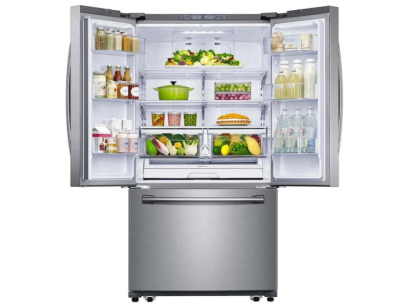 26 cu. ft. French Door Refrigerator with Filtered Ice Maker in Stainless Steel RF260BEAESRAA