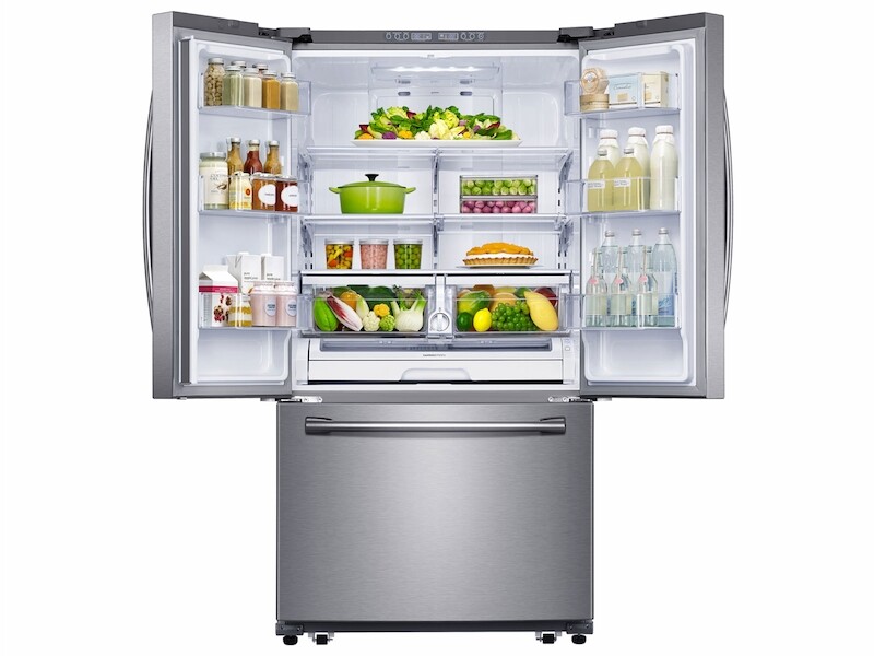 26 cu. ft. French Door Refrigerator with Internal Filtered Water in Stainless Steel RF261BEAESG