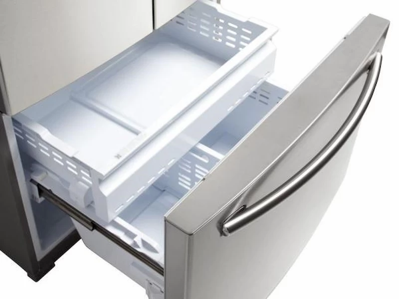 25 cu. ft. French Door Refrigerator with External Water & Ice Dispenser RF263BEAESRAA