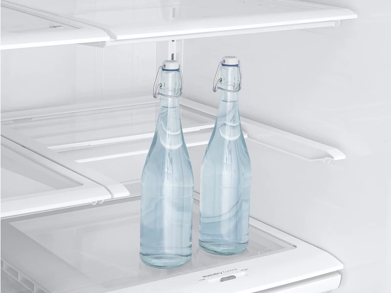 25 cu. ft. French Door Refrigerator with External Water & Ice Dispenser RF263BEAESRAA