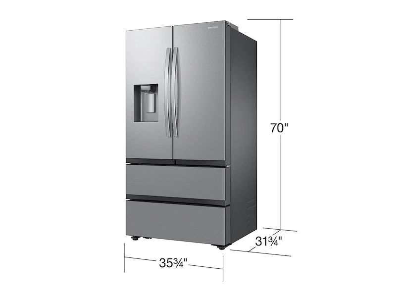26 cf cd French Door Ref Ice Despenser with Dual Ice Maker Stanless RF26CG7400SRAA