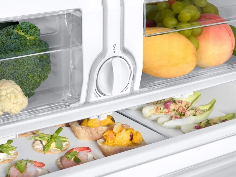 26 cu. ft. 3-Door French Door Refrigerator with CoolSelect Pantry RF26J7500SRAA