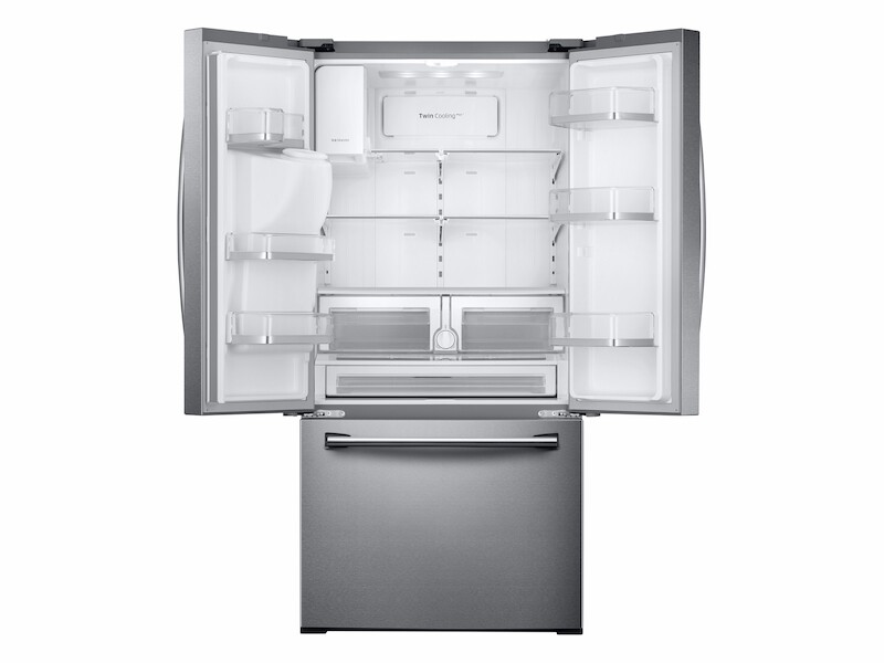 26 cu. ft. 3-Door French Door Refrigerator with CoolSelect Pantry™ in Stainless Steel RF26J7500WW