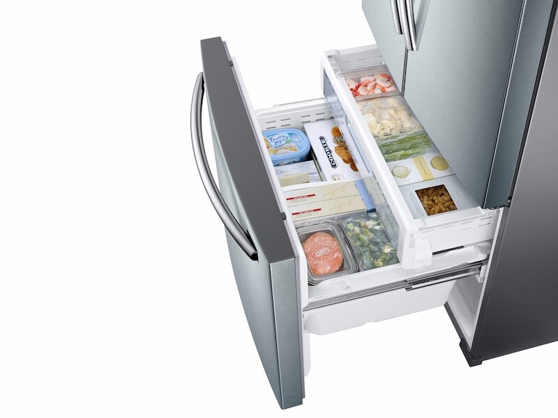 26 cu. ft. 3-Door French Door Refrigerator with CoolSelect Pantry™ in Stainless Steel RF26J7500WW