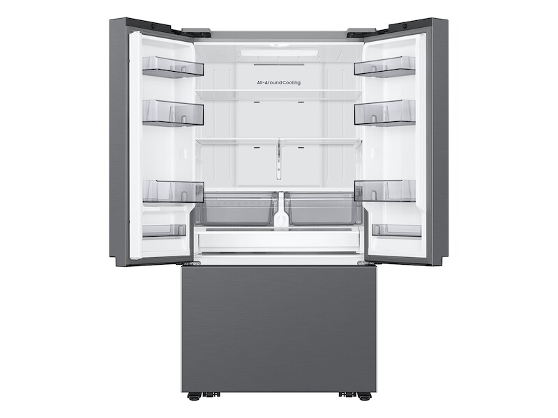 27 cu. ft. Counter Depth Mega Capacity 3-Door French Door Refrigerator with Dual Auto Ice Maker in a Stainless Look view 6