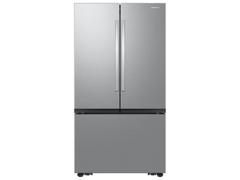 27 cu. ft. Mega Capacity Counter Depth 3-Door French Door Refrigerator with Dual Auto Ice Maker in Stainless Steel RF27CG5100SR